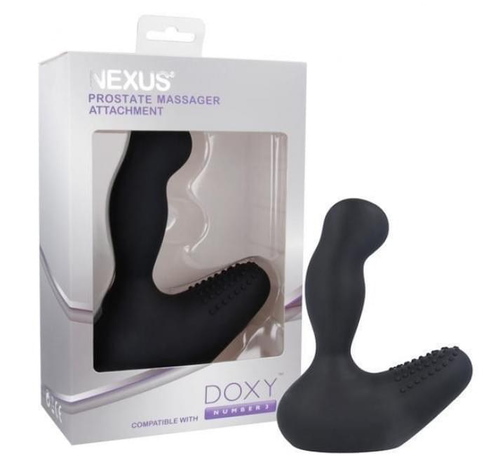 Насадка для вібромасажера Doxy Number 3 - Nexus Prostate Massager у вигляді масажера простати