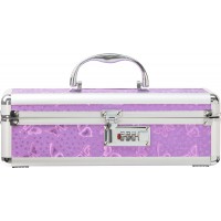 Кейс для хранения секс-игрушек Powerbullet - Lockable Vibrator Case с кодовым замком Фиолетовый