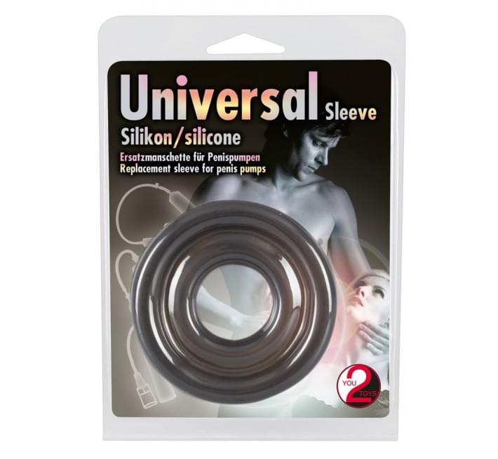 Насадка для помпи You2Toys Universal Silicone Sleeve Чорна