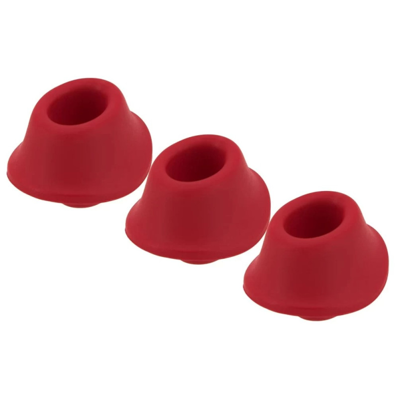 Змінні насадки Womanizer Premium, Classic, Liberty, Starlet - M, Малинові, 3 шт