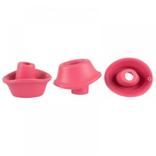 Сменные насадки Womanizer Premium, Classic, Liberty, Starlet - S, Малиновые, 3 шт