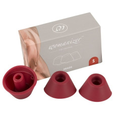 Змінні насадки Womanizer Duo, Inside Out S, Бордові, 3 шт