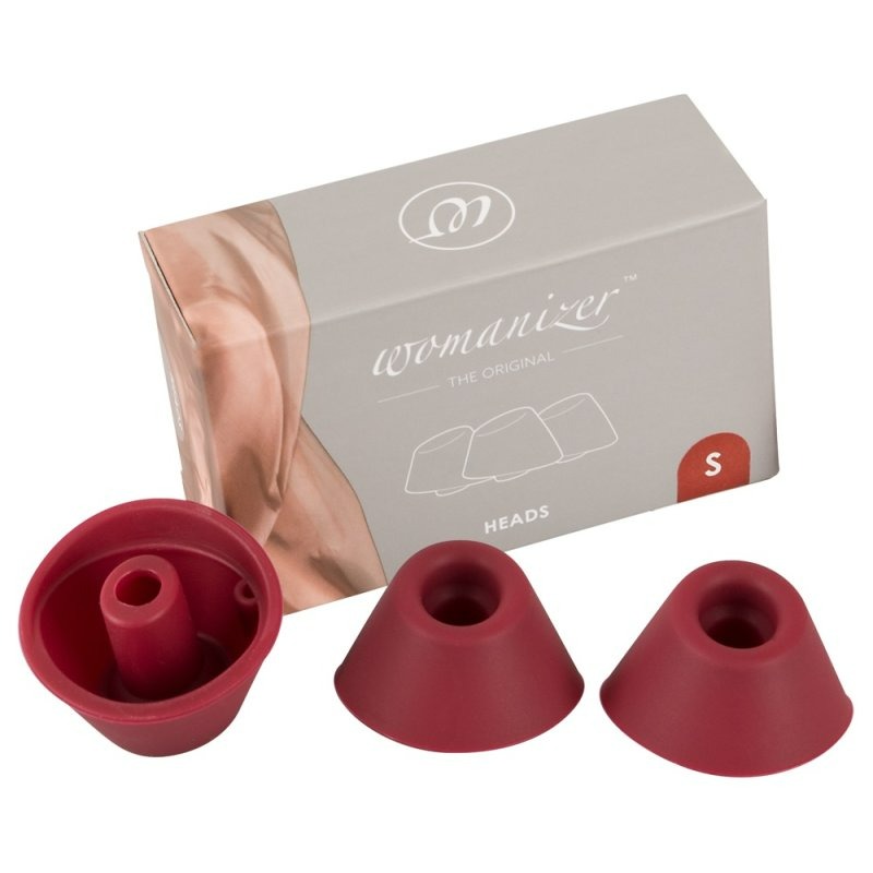 Змінні насадки Womanizer Duo, Inside Out S, Бордові, 3 шт