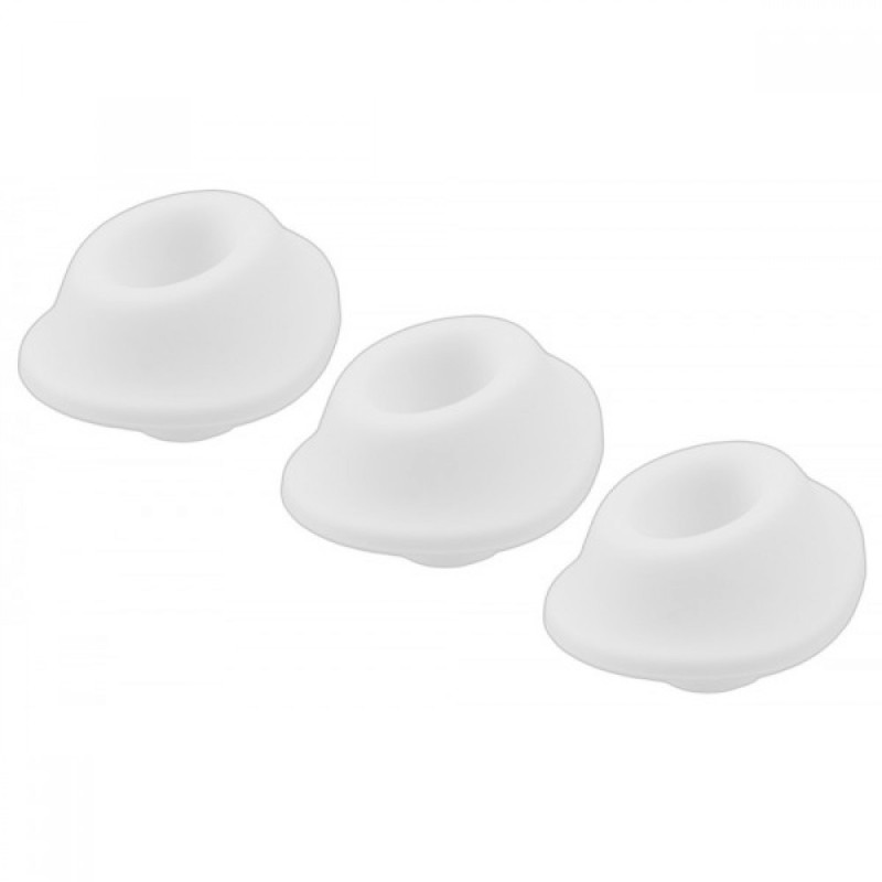 Змінні насадки Womanizer Premium, Classic, Liberty, Starlet - S, Білі, 3 шт