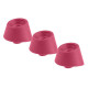 Змінні насадки Womanizer Duo, Inside Out M, Червоні, 3 шт