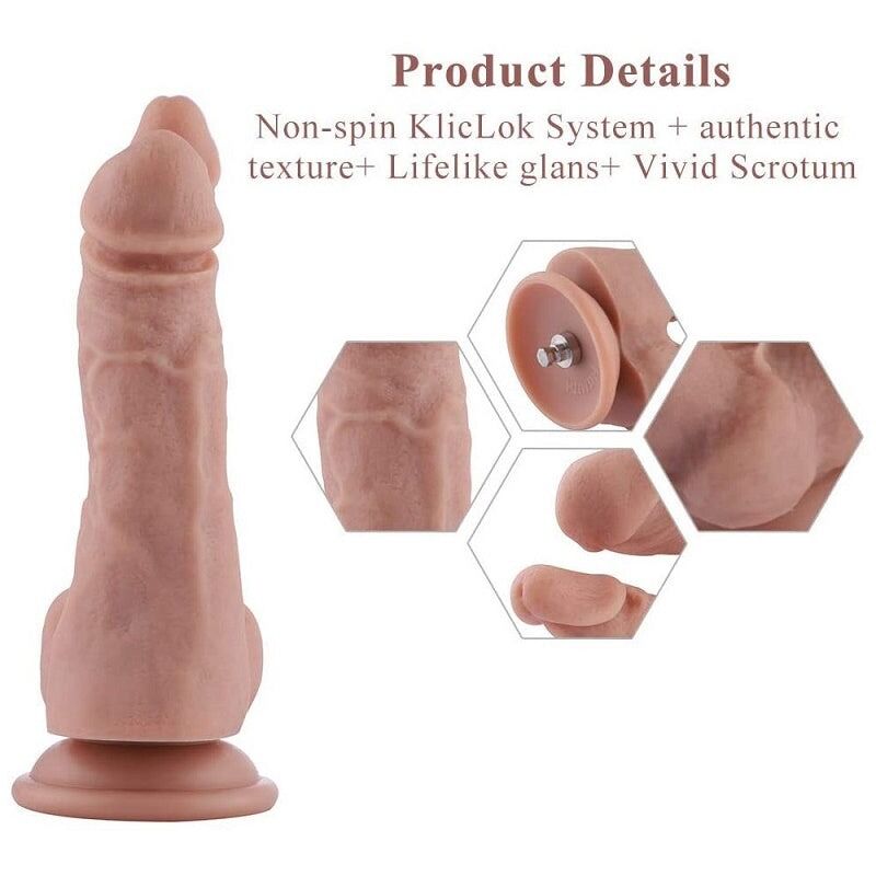 Подвійний фалоімітатор Hismith 9.8 Double Penetrator Silicone Dildo