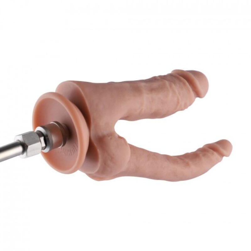 Подвійний фалоімітатор Hismith 9.8 Double Penetrator Silicone Dildo