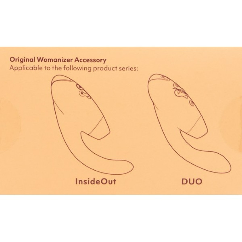 Змінні насадки Womanizer Duo, Inside Out M, Сині, 3 шт.