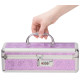 Кейс для хранения секс-игрушек Powerbullet - Lockable Vibrator Case с кодовым замком Фиолетовый