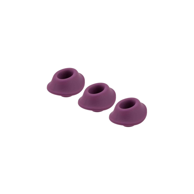 Змінні насадки Womanizer Premium, Classic, Liberty, Starlet - M, Фіолетові, 3 шт