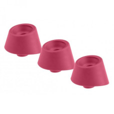 Змінні насадки Womanizer Premium, Classic, Liberty, Starlet - L, Малинові, 3 шт