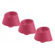 Змінні насадки Womanizer Premium, Classic, Liberty, Starlet - L, Малинові, 3 шт