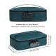 Кейс для іграшок Dorcel DISCREET BOX LUXURY GREEN, кодовий замок, 27×16×7,62 см