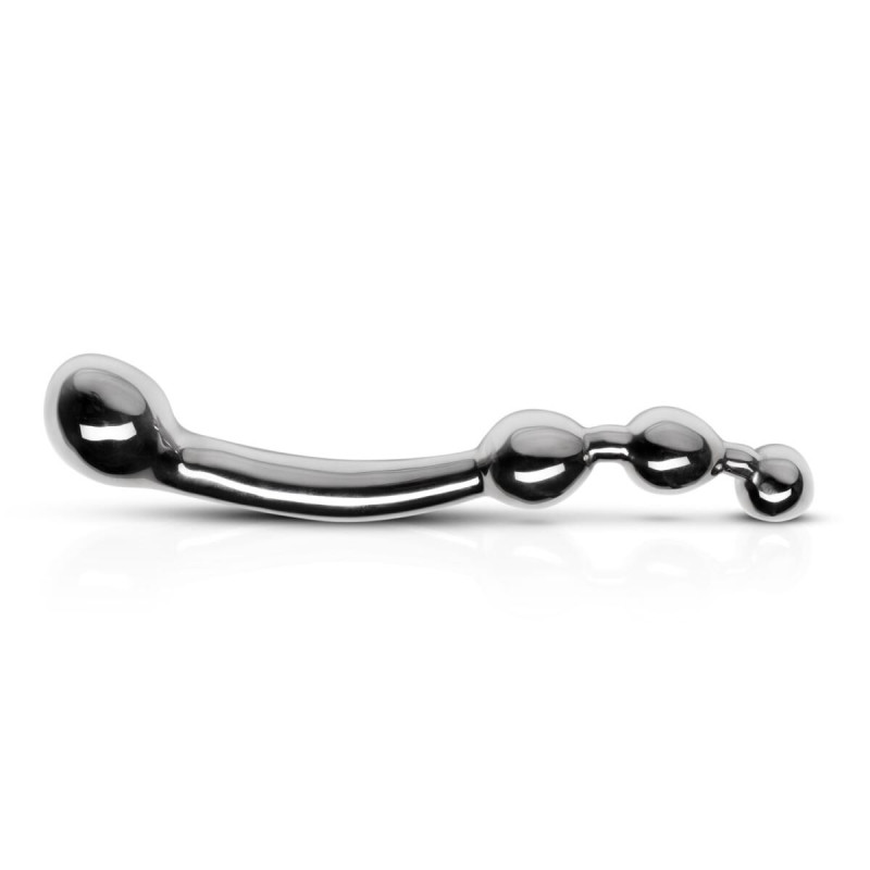 Металевий анально-вагінальний стимулятор Sinner Gear Unbendable Metal Anal Dildo