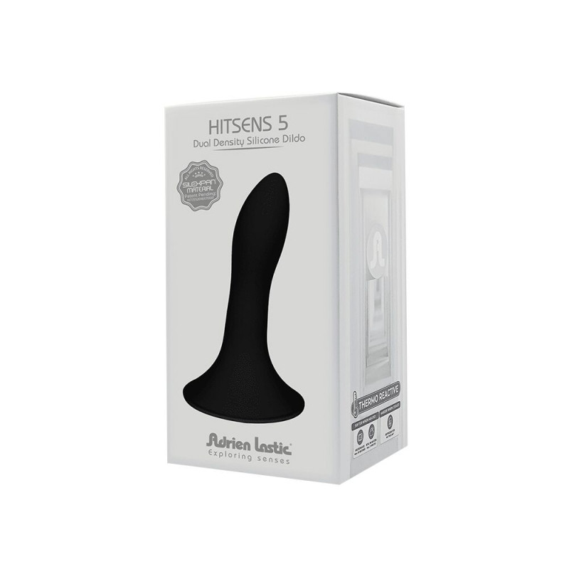 Ділдо з присоскою Adrien Lastic Hitsens 5 Чорний
