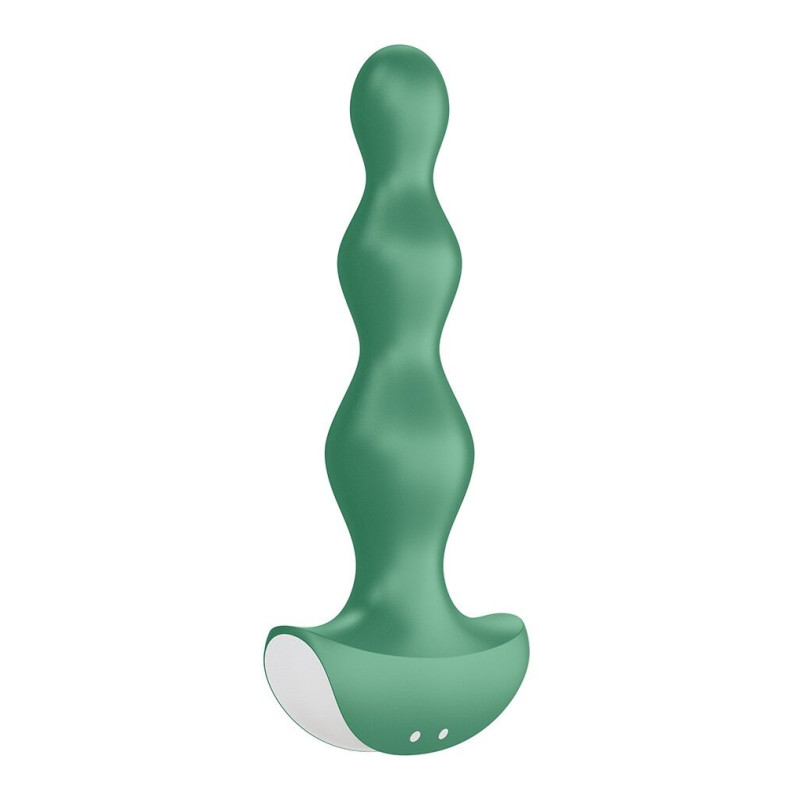 Анальный стимулятор-бусины с двумя моторами Satisfyer Lolli-Plug 2 (green)