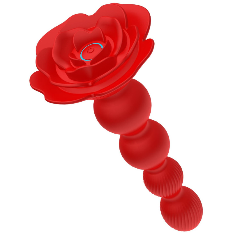 Анальний стимулятор B - Series Cute Rose Rotating Anal Beads