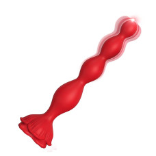 Анальный стимулятор B - Series Joy Rosestick Red, 9 Vibration Functions