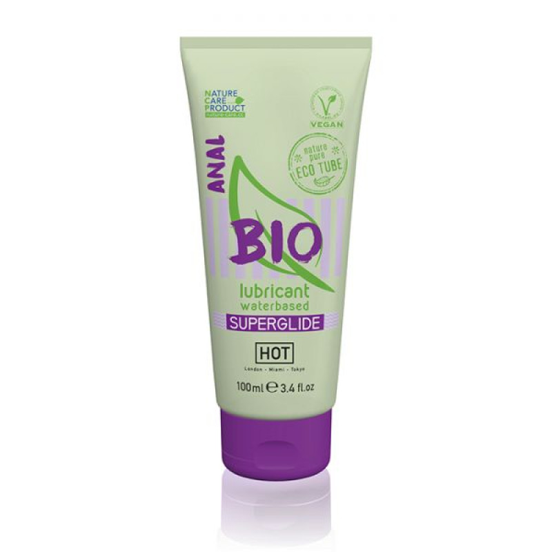Анальный лубрикант на водной основе Hot Bio lubricant Superglide Anal 100 мл