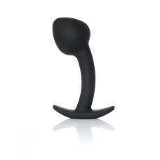 Анальная пробка B - Series HeavyFun Curved Silicone Black Plug L