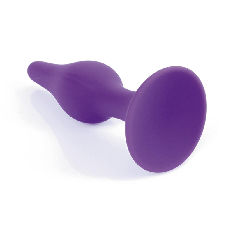 Анальна пробка B - Series HeavyFun Silicone Plug XL Purple
