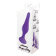 Анальна пробка B - Series HeavyFun Silicone Plug XL Purple