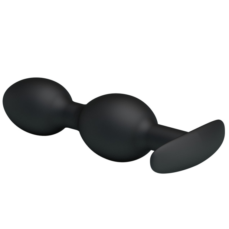 Анальна пробка Pretty Love silicone Anal balls Чорна BI0396