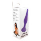 Анальна пробка B - Series HeavyFun Silicone Plug XL Purple