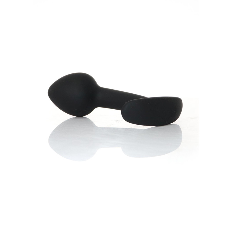 Анальна пробка B - Series HeavyFun Curved Silicone Black Plug L