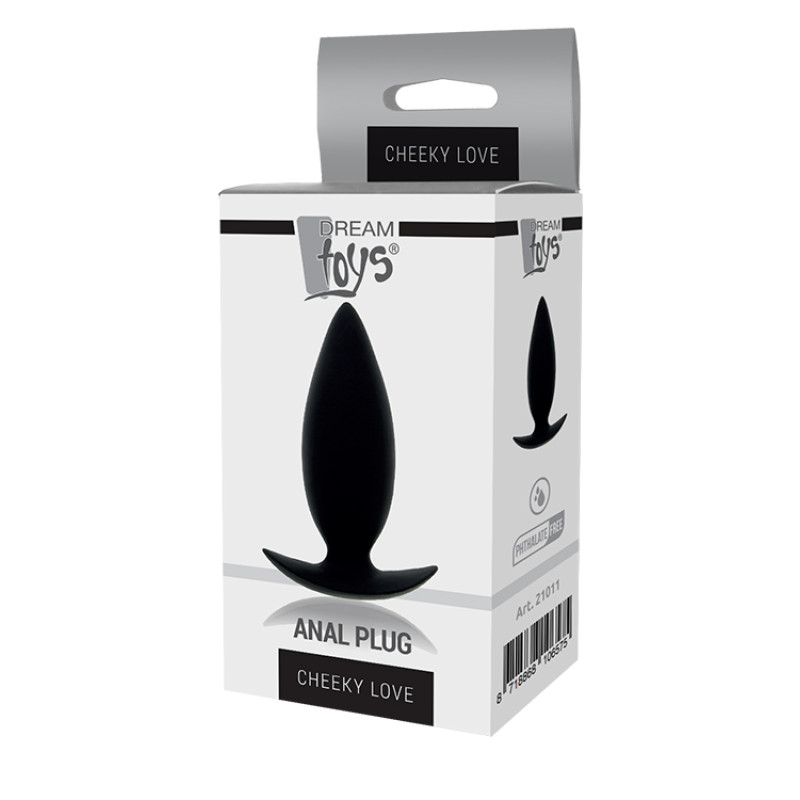 Анальная пробка Dreamtoys Bootyful Small 3.7inch Черный