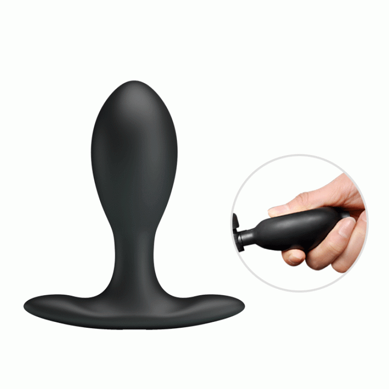 Анальна пробка Pretty Love Inflatable Anal Plug Black
