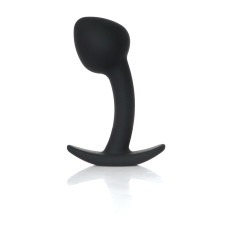 Анальная пробка B - Series HeavyFun Curved Silicone Black Plug M