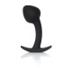 Анальная пробка B - Series HeavyFun Curved Silicone Black Plug M