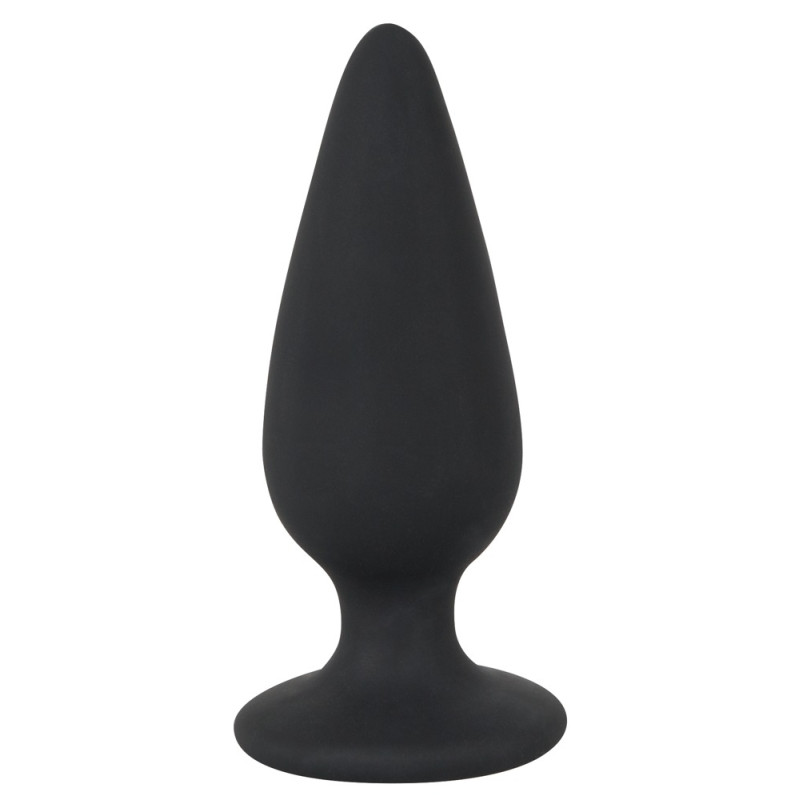Анальна пробка Black Velvets Heavy Plug Medium Чорна