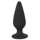 Анальна пробка Black Velvets Heavy Plug Medium Чорна