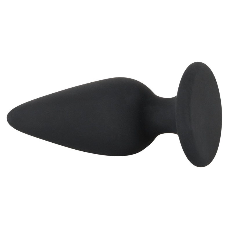 Анальна пробка Black Velvets Heavy Plug Medium Чорна