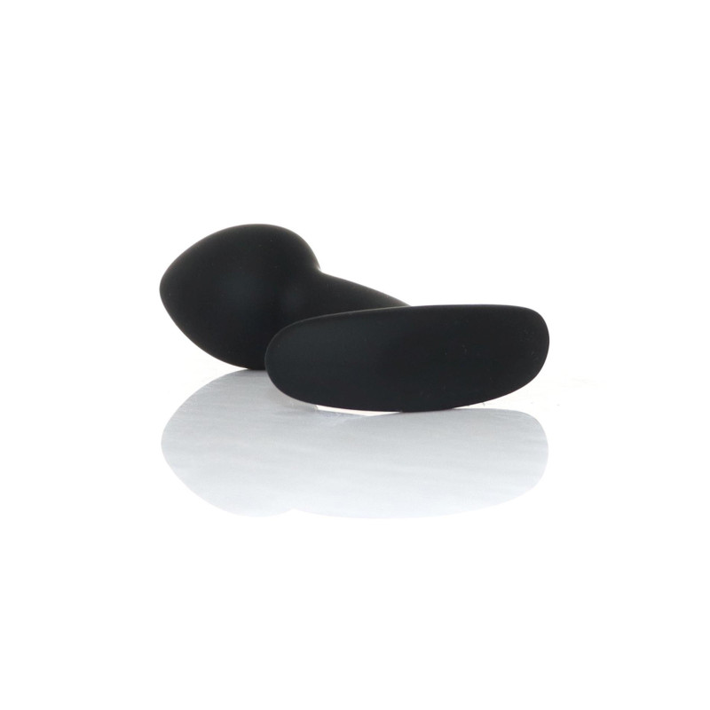 Анальная пробка B - Series HeavyFun Curved Silicone Black Plug M