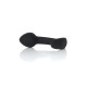 Анальна пробка B - Series HeavyFun Curved Silicone Black Plug S