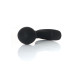 Анальна пробка B - Series HeavyFun Curved Silicone Black Plug S