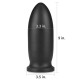 Анальна пробка LoveToy King Sized Anal Bomber 9 Чорна