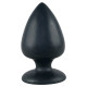 Анальна пробка Black Velvets Butt Plug Extra Чорна