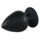 Анальна пробка Black Velvets Butt Plug Extra Чорна