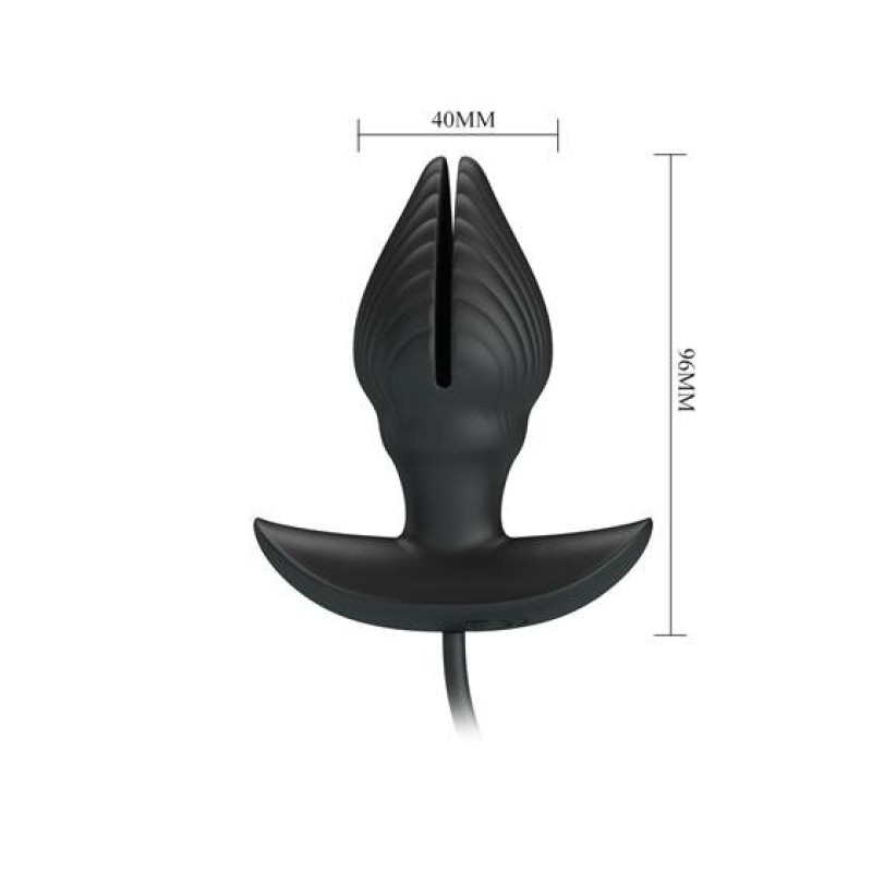 Анальна пробка Pretty Love Manson Anal Plug Black