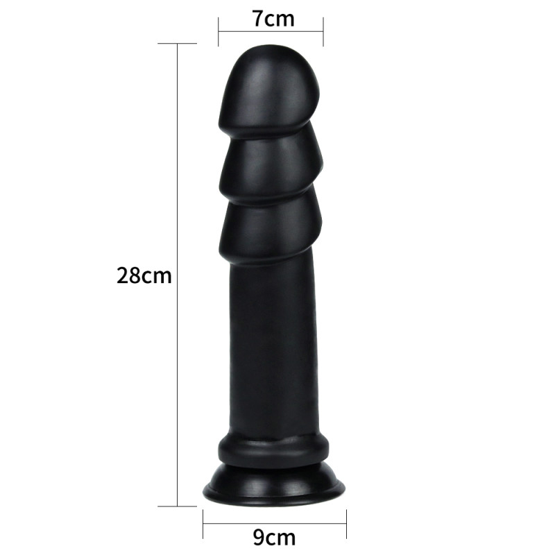 Анальна пробка LoveToy King-Sized Anal Ripples 11.25"