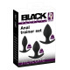 Набір анальних пробок - Black Velvets Anal Trainer Set