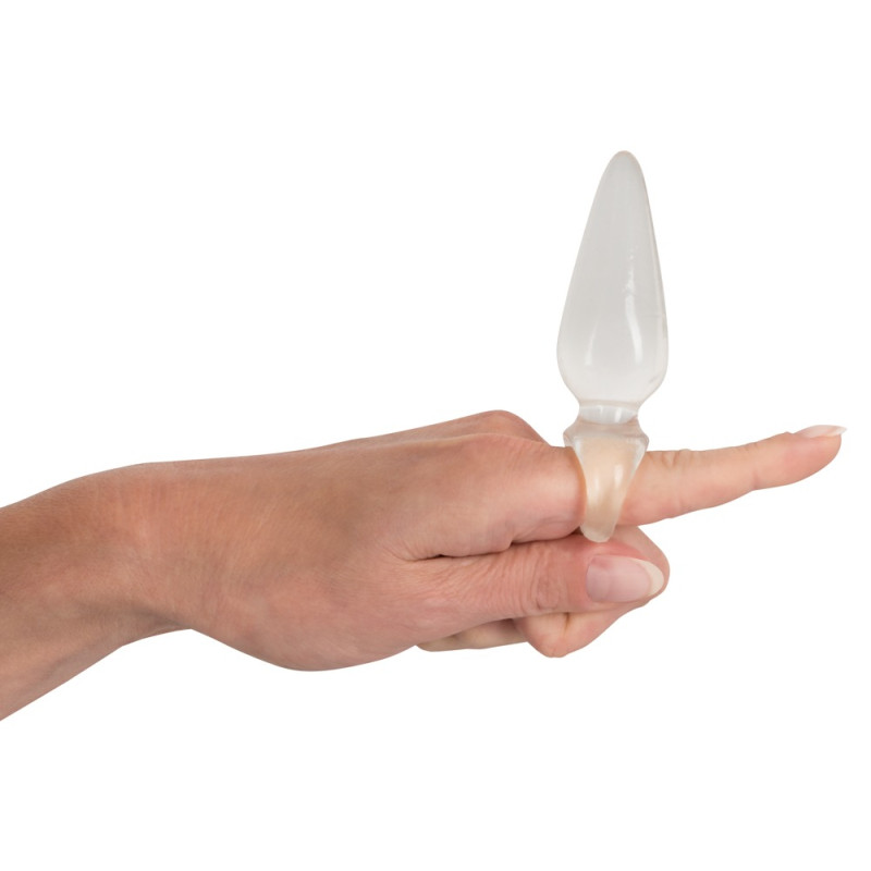 Анальна пробка You2Toys Finger Plug Прозора