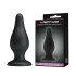 Анальна пробка Pretty Love Sturdy Silicone Anal Plug Чорна