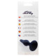 Анальная пробка B - Series HeavyFun Silicone Plug M Black
