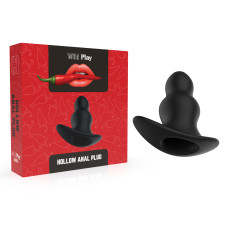 Анальна пробка Erospace Wild Play Hollow Anal Plug C1