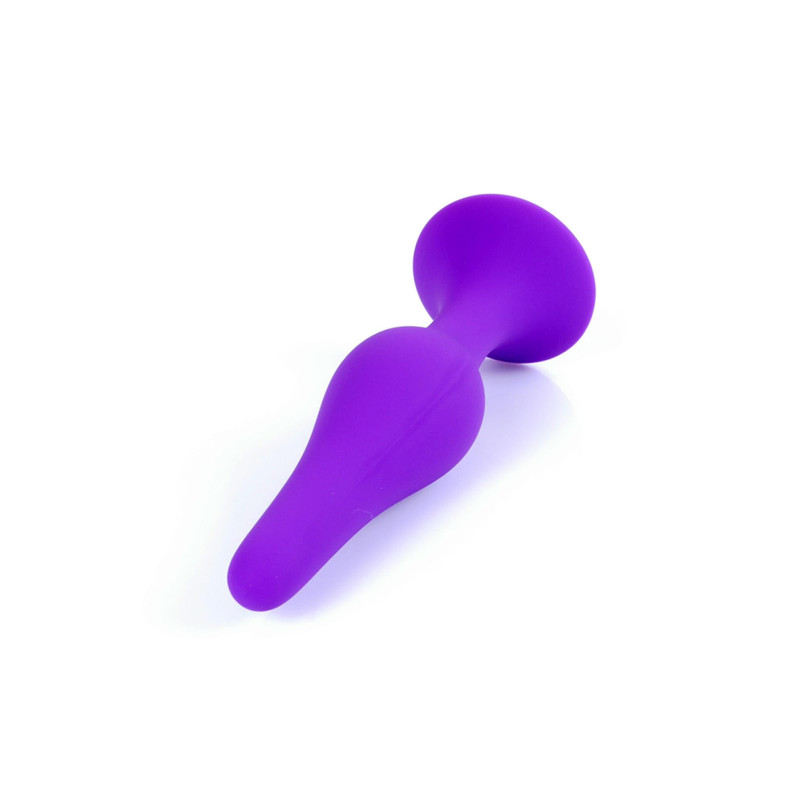 Анальна пробка B - Series HeavyFun Silicone Plug M Purple
